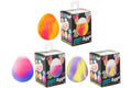 NeeDoh Dippin Dazzler Egg Squishy Fidget Toy 3x Lot Groovy Haze, Nosey Posey Pink, Smooth Sunrise